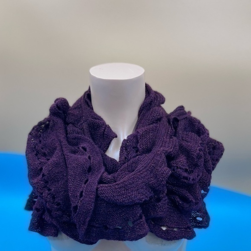 Lacey Flared Winter Scarf